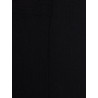 Lot de 7 paires de chaussettes anti-transpiration pour hommes en TENCEL™ Lyocell à côtes unies - Noir