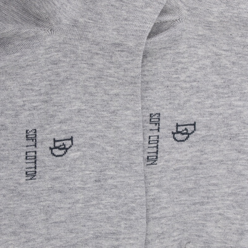 Socquettes en coton uni pour hommes -  | Doré Doré