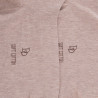 Socquettes en coton uni pour hommes -  | Doré Doré