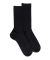 Lot de 7 paires de chaussettes homme sans bord élastique en coton égyptien