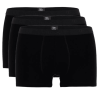 Lot de 3 boxer pour homme en coton stretch - Noir