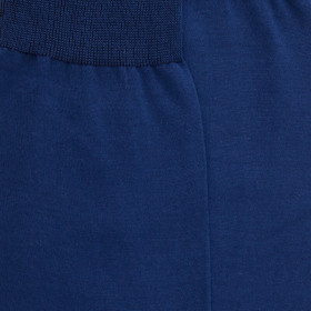 Chaussettes homme fines 100% fil d'Écosse - Bleu Voilier | Doré Doré