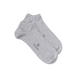 Socquettes homme en coton doux - Gris clair | Doré Doré