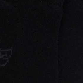 Socquettes femme en laine mérinos et cachemire - Noir | Doré Doré
