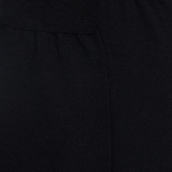 Chaussettes homme en laine mérinos et maille jersey - Noir | Doré Doré