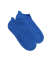 Socquettes femme en coton avec semelle confort - Bleu Bassin