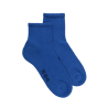 Socquettes homme en coton avec semelle confort   - Bleu Bassin