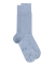 Chaussettes homme fines en fil d'Écosse - Bleu Glacier