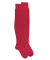 Maxi-chaussettes femme en coton doux - Rouge