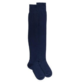 Maxi-chaussettes femme en coton doux - Bleu marine | Doré Doré