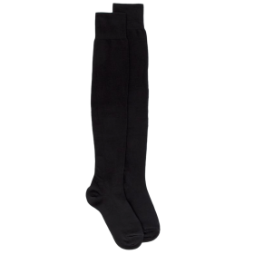 Maxi-chaussettes femme en coton doux - Noir | Doré Doré