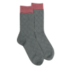 Chaussettes femme en laine ajouré - Cameleon