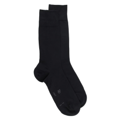 Lot de 7 paires de chaussettes homme Light en fil d'écosse & polyamide - Noir | Doré Doré