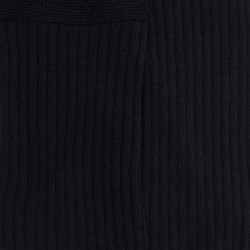 Chaussettes Homme luxe en laine mérinos extra fine - Noir | Doré Doré