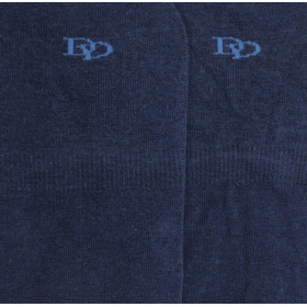 Chaussettes homme invisibless en coton - Bleu Caban | Doré Doré