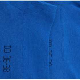 Socquettes femme en coton avec semelle confort - Bleu Bassin | Doré Doré