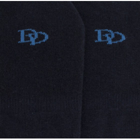 Chaussettes invisibles avec bande anti glisse au talon - Bleu marine | Doré Doré