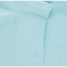 Socquettes femme en coton avec effet brillant - Bleu Fjord | Doré Doré