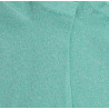 Socquettes femme en coton doux et effet brillant lurex - Vert | Doré Doré