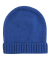Bonnet en laine mérinos et cachemire - Bleu France
