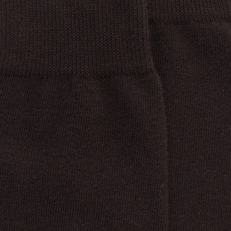 Chaussettes homme Eureka en coton égyptien - Marron | Doré Doré