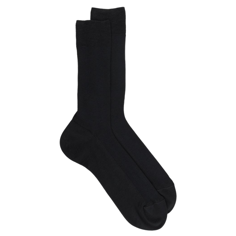 Chaussettes homme anti transpiration Tripoli - Noir | Doré Doré