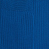 Chaussettes Homme côtelées en pur fil d'Ecosse - Bleu cosmos | Doré Doré