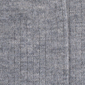 Chaussettes côtelées en laine Mérinos épaisse - Gris oxford | Doré Doré