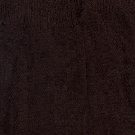 Chaussettes homme en laine et cachemire - Marron Chocolat | Doré Doré