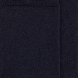 Chaussettes homme Sensation en laine mérinos & Coton égyptien - Bleu marine | Doré Doré