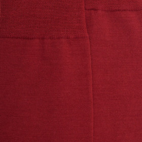 Chaussettes homme en laine et coton  - Brique | Doré Doré