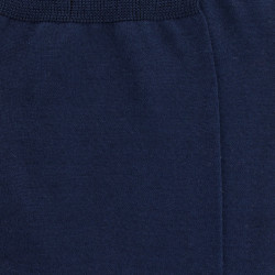 Chaussettes Homme pur fil d'écosse en maille jersey - Bleu marine | Doré Doré
