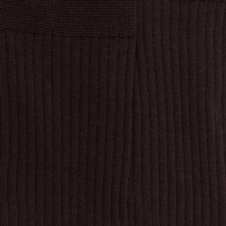 Chaussettes Homme luxe en laine mérinos extra fine - Chocolat | Doré Doré