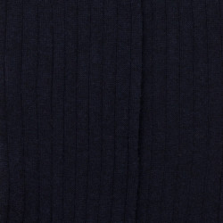 Chaussettes Homme luxe en cachemire et soie - Bleu foncé | Doré Doré
