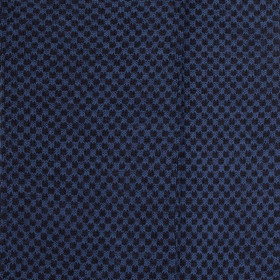 Chaussettes laine à motifs géométrique - Bleu marine | Doré Doré