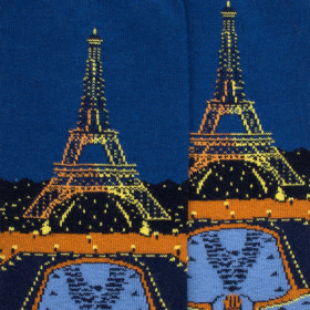 Chaussettes Tour Eiffel | Doré Doré