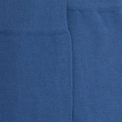 Chaussettes homme en coton égyptien - Bleu saphir | Doré Doré