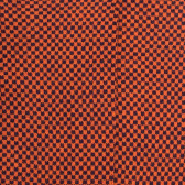 Chaussettes homme en laine sans bord élastique à motif géométrique - Violet mûrier & orange cognac | Doré Doré