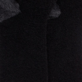 Chaussettes homme en laine polaire - Noir & gris anthracite | Doré Doré