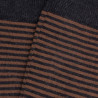 Boite cadeau de 3 paires de chaussettes homme en coton - Gris anthracite | Doré Doré