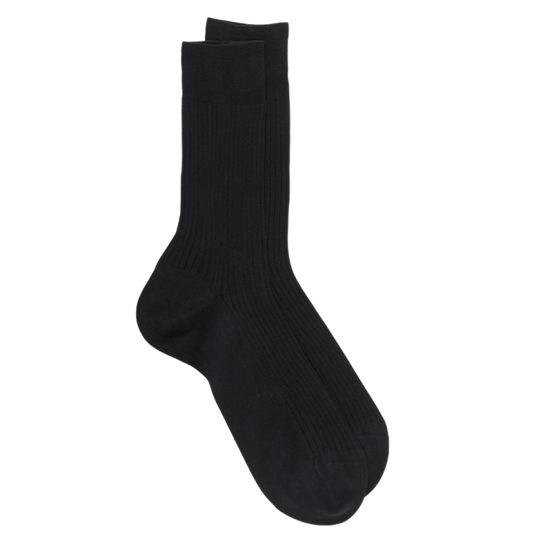 Lot 2 paires de chaussettes homme unies