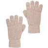 Gants unisexe en laine et cachemire - Beige chrysalide