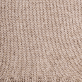 Gants sans doigt (mitaine) en laine et cachemire - Beige chrysalide | Doré Doré