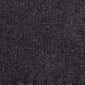 Gants sans doigt (mitaine) en laine et cachemire - Gris anthracite | Doré Doré