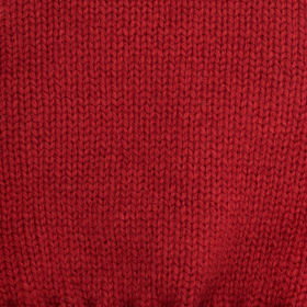 Gants sans doigt (mitaine) en laine et cachemire - Rouge Ponceau | Doré Doré