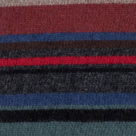 Echarpe homme à carreaux bicolores en laine mérinos - Chocolat | Doré Doré