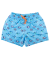 Maillot de bain Doré Doré motif poisson - Bleu