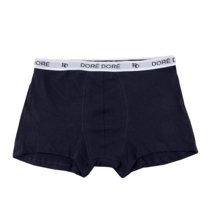 Caleçon boxer Doré Doré en coton strech ultra doux - Bleu marine | Doré Doré