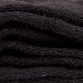 Chaussettes femme Tendresse Angora - Noir | Doré Doré