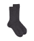 Chaussettes enfants en laine mérinos - Gris anthracite